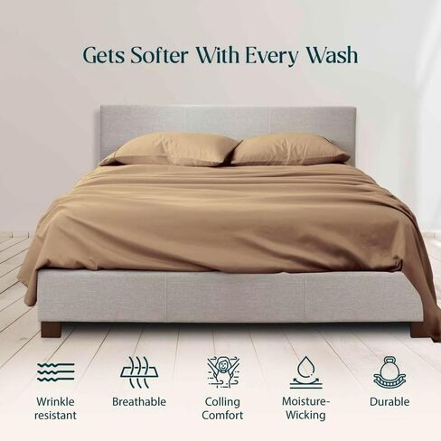 Crib Size 600 Thread Count 100% Pima Cotton 4-Piece Sheet Set, Sateen Weave, with 18-21 Inch Deep Pocket Snug Fit (Navy Blue Solid) in Saudi Arabia