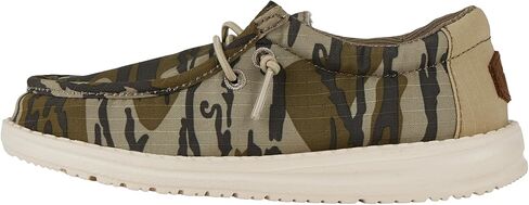 Hey Dude Wally Mossy Oak OBL T Camo Size C9 | Boy's Shoes | Boy's Slip On Loafers | Comfortable & Light-Weight in Saudi Arabia