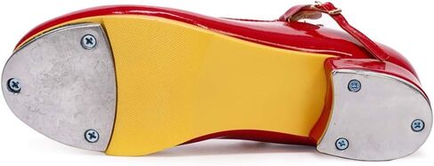 SWDZM Women's & Girl's Jazz Tap Dance Shoes Tap-Flex Patent Leather Tap Shoe,WX-208 in Saudi Arabia