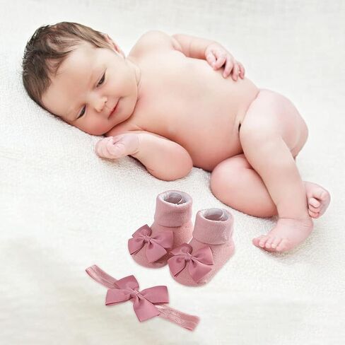 Baby Girls Nylon Nylon Heads and Socks ، 4 مجموعات من الأطفال الصغار الأطفال الصغار الصغار in Saudi Arabia
