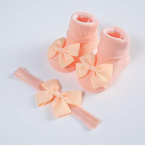 Baby Girls Nylon Nylon Heads and Socks ، 4 مجموعات من الأطفال الصغار الأطفال الصغار الصغار in Saudi Arabia