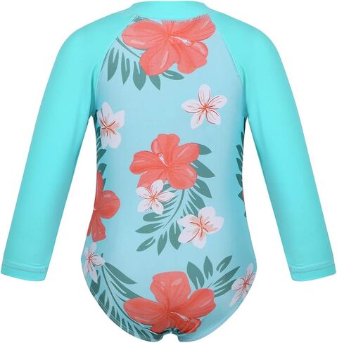 yizyif baby/stoddler girls 'flower just justs swimsuit حماية أشعة الشمس in Kuwait