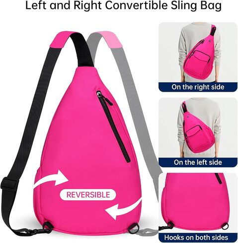 HAWEE Convertible Chest Backpack for Women Pineapple Rope Sling Purse for Gym Sports Travel Camping in Saudi Arabia