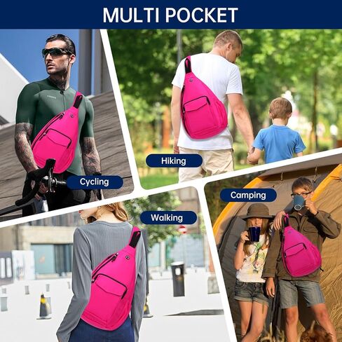 HAWEE Convertible Chest Backpack for Women Pineapple Rope Sling Purse for Gym Sports Travel Camping in Saudi Arabia
