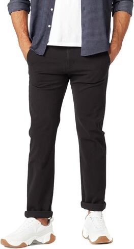Dockers Men's Slim Fit Ultimate Chino with Smart 360 Flex, Vintage Indigo Blue, 32W x 34L in Saudi Arabia
