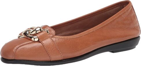 Aerosoles Women's Bristol Ballet Flat, Off White, 10.5 Wide in Saudi Arabia