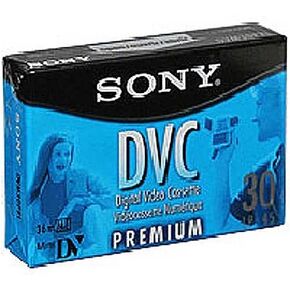 Sony DVC Video 30 Minute Premium Chipless Tape Cartridge (1-Pack)