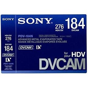 شريط كاسيت فارغ Sony DVCAM ، 60 دقيقة ، عدد واحد ، شريط Minidv ، كاسيت ، مصنوعة يابانية ، النسخة الدولية