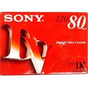 Sony MinIDV Cassette Premium DVM80PR - 80 دقيقة - وحدة واحدة