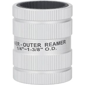 أداة reamer الأنابيب المريحة ، الجهاز الصلب والألومنيوم سبيكة deburring ، سهلة الاستخدام لإزالة Burr من الأنابيب ، قابلة للتكيف مع معظم ظروف العمل ، 1/4in إلى 1 3/8in siz