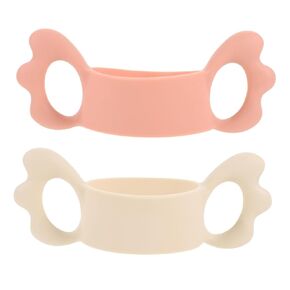 BESPORTBLE 2Pcs Bottle Handles for Newborns Food Grade Silicone Milk Handle Non Slip Design Encourages Independent Drinking Easy Handling