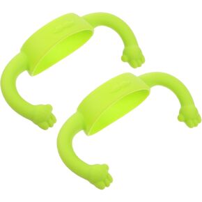 2Pcs Soft Silicone Bottle Handles Easy to Install Comfortable Grip for Fit for Feeding Bottles for Milk Bottles