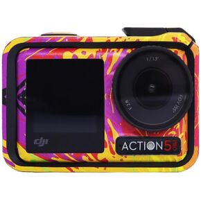 OSMO Action 5 Pro Sticker,Protective Film Set for DJI OSMO Action 5 Pro,Waterproof, dustproof, Scratch-Resistant (Color-1)