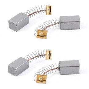Carbon brushes,Carbon brush, 2 Pairs 31/64" x 19/64" x 1/4" Electric Motor Carbon Brushes