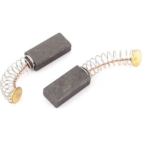 Carbon brushes,Carbon brush, 1 Pair Electric Drill Motor Carbon Brushes Spare Parts 17mmx8mmx5mm