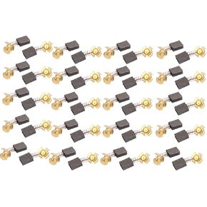Carbon brushes,Carbon brush, 40 x 18 x 13 x 7mm Motor Carbon Brushes 10 Pairs for Generic Electric Motor