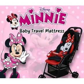 Minnie Mouse Baby Mattress for Car Seats and Strollers, Premium Comfort and Safety Design, Universal fit