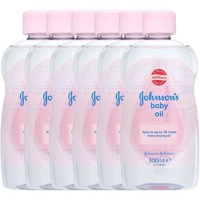 Johnson's Baby Oil 200 ml (Pack of 6)