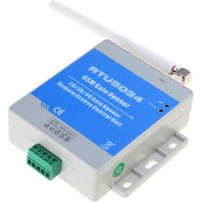 2G RTU5034 Wireless Garage oor Gate Opener Remote Controller Call Unit Supports 200 Users White Plastic, As Pic Shows