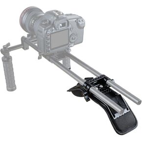 Shoulder Pad Strap with 15mm Dual Rod Clamp for DSLR Camera Camcorder Shoulder Rig Support System Accessories