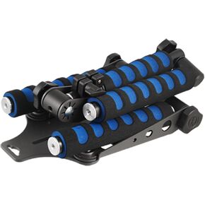 QTQGOITEM DSLR كاميرا DV RIG قابلة للطي KITTH KIT Blue Black (الطراز: 848 C9C 026 C4F 8CB)