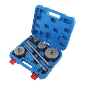 9PC Masonry Concrete Hole Saw Set 30 40 65 80 100 MM with 2 Drill Bits and SDS Plus and Max Shank for Concrete Cement Brick Stone Wall Drilling