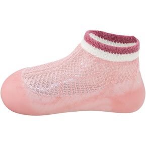 Glittery Toddler Shoes Baby Girl Boy Indoor Toddlers Breathable Walking Shoes Warm Elastic Sock Tough Shoes for Girls