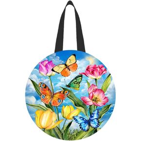 Briarwood Lane Sunshine Butterflies Wood Door Holder
