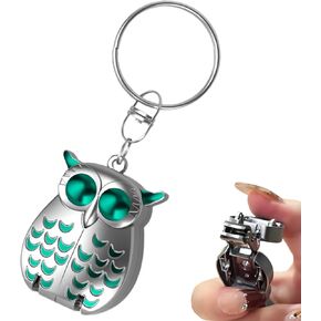 Portable Owl Keychains Nail Clippers, 2025 New 2-in-1 Foldable Owl Nail Clippe with File, German Professional Stainless Steel Small