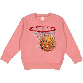 inktastic Basketball Swish Toddler Sweatshirt