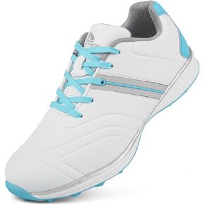 Women's Golf Shoes Waterproof Spikeless Ladies Golf Sport Sneakers Professional Golfing Shoes for Women