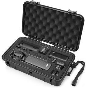 SYMIK Waterproof Hard Case for DJI Osmo Pocket 3 / Creator Combo/Power Expansion Combo, Portable Travel Carrying Case for DJI Osmo Pocket 3 Accessories (Case Only)