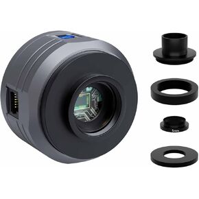 SVBONY SC715C Telescope Planetary Camera, 1.45μm Micro Pixel IMX715 Color Astronomy Camera, 512MB DDR3 Cache, Low Readout Noise, Electronic Eyepiece for Moon Planetary Astronomical Photography