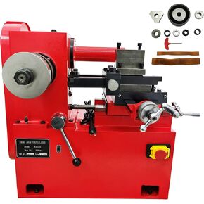 INTSUPERMAI Disk Drum Brake Lathe Heavy Duty Brake Disc Lathe Car Brake Drum Lathe Machine Brake Drum Disc Cutting Lathe Machine for Repair Disc 110V, 1100W
