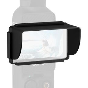 DJI Osmo Pocket 3 Screen Sunshade Cover ، Actors Sun Hoods Accessories ، غطاء شاشة Sun Hoods ، غطاء مضاد للهرش