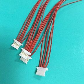 Davitu Electrical Equipments Supplies - LCD Screen Harness Cable Double Connector 2/3/4/5/6/7/8/9pin/core Length 15cm For 51146 Socket 1.25 Pitch - (Color: 8 Core)