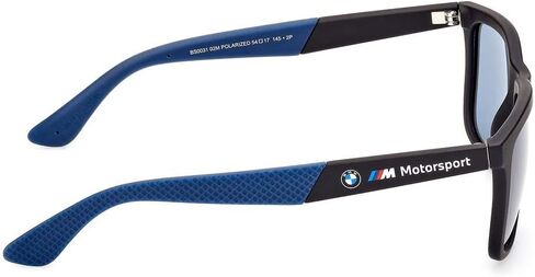 BMW Mens Injected Glasses Sunglasses, Matte Black, 54 US in Saudi Arabia