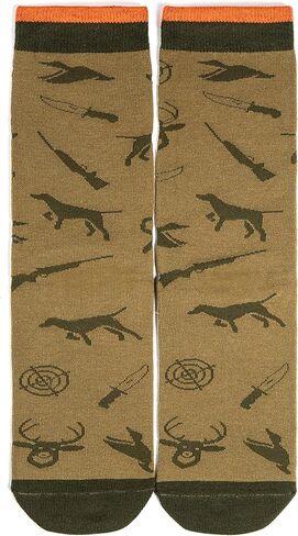 Lavley Born To Hunt, Forced To Work Socks for Men - Funny Gift for Deer Hunters and Outdoorsmen in Kuwait