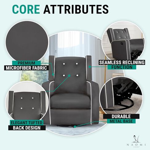 رابطة منزلية في نعومي مع طفلك استرخ في الأناقة مع أوديليا 360 دوارة طائرة طائرة روكير رعاة الحضانة الرضاعة الطبيعية كرسي الأمومة فخم in Kuwait