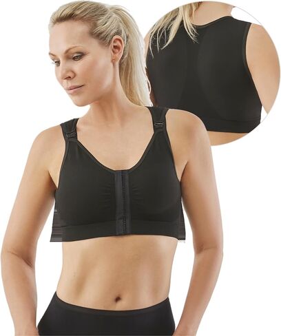 CAREFIX Bree Post-Op Bra Compression Front Closure Adjustable Straps Breast Reductions Augmentation Mastectomy Recovery 3831 in Saudi Arabia