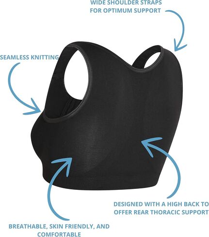 CAREFIX Bree Post-Op Bra Compression Front Closure Adjustable Straps Breast Reductions Augmentation Mastectomy Recovery 3831 in Saudi Arabia