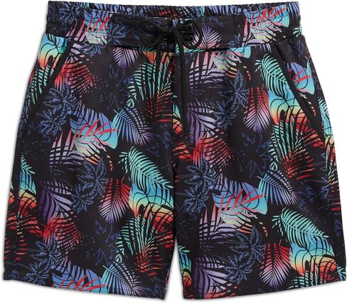 TomboyX Swim 7" Board Shorts, Quick Dry Bathing Suit Bottom Trunks, UPF 50 Sun Protection, Plus Size Inclusive (XS-6X) in Kuwait