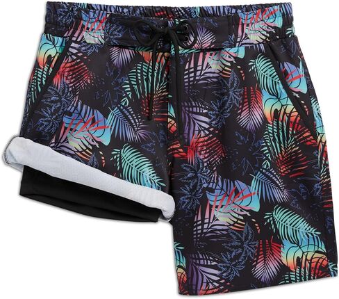 TomboyX Swim 7" Board Shorts, Quick Dry Bathing Suit Bottom Trunks, UPF 50 Sun Protection, Plus Size Inclusive (XS-6X) in Kuwait
