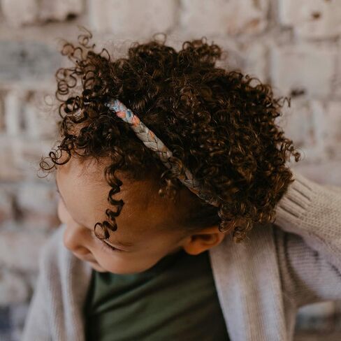 Parker Baby Toddler Girl Braided Headbands, Assorted 10 Pack of Hair Accessories for Girls - "Wildflower Set" in Saudi Arabia