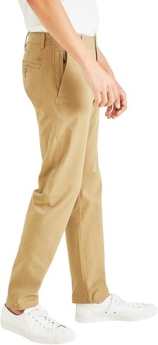 Dockers Men's Slim Fit Ultimate Chino with Smart 360 Flex, Egret Cream, 33W x 34L in Saudi Arabia