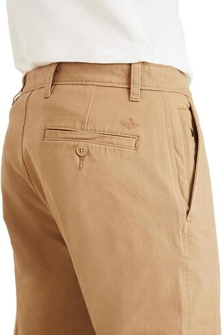 Dockers Men's Slim Fit Ultimate Chino with Smart 360 Flex, Egret Cream, 33W x 34L in Saudi Arabia