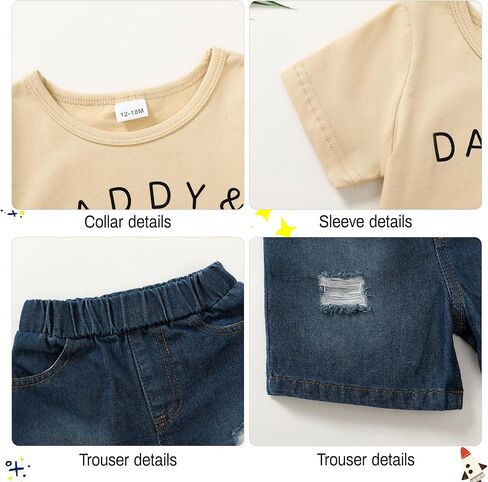 Yallet Toddler Baby Boy Clothes Owns Summer Stuffits 1-5t short Sleeve T-Shirt + Shorts 2pcs baby disual setting set in Kuwait