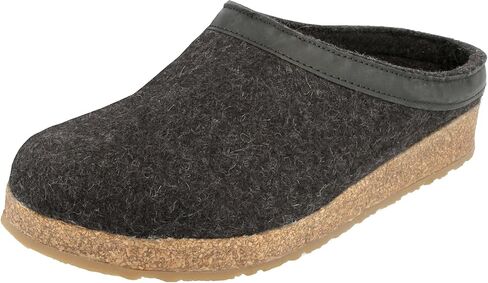 HAFLINGER GZL Clog - Charcoal, 38 in Saudi Arabia