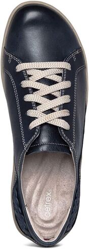 Aetrex Dana Women's Orthopedic Lace-Up Oxford Shoes – Leather Sneakers with Arch Support, Lightweight Casual Comfort Walking Shoes in Saudi Arabia