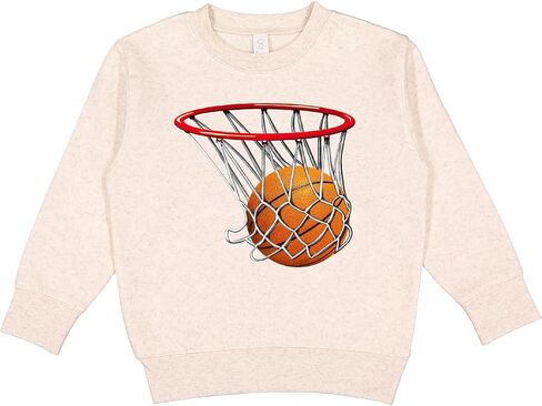 inktastic كرة السلة Swish Swedshirt in Kuwait